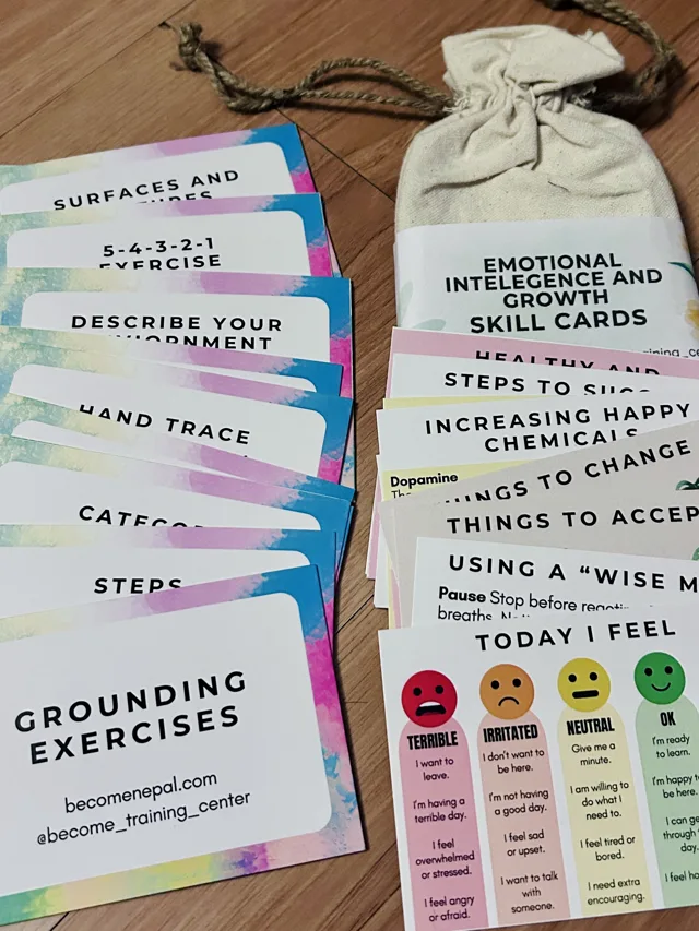 Skill and grounding-exercise cards